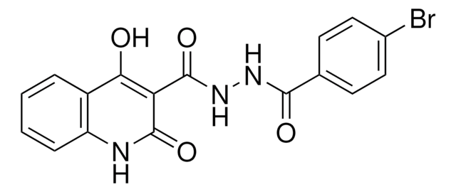 4-BROMO-BENZOIC ACID N'-(4-HO-2-OXO-1,2-DIHYDRO-QUINOLINE-3-CARBONYL)-HYDRAZIDE AldrichCPR