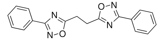 3-phenyl-5-[2-(3-phenyl-1,2,4-oxadiazol-5-yl)ethyl]-1,2,4-oxadiazole AldrichCPR