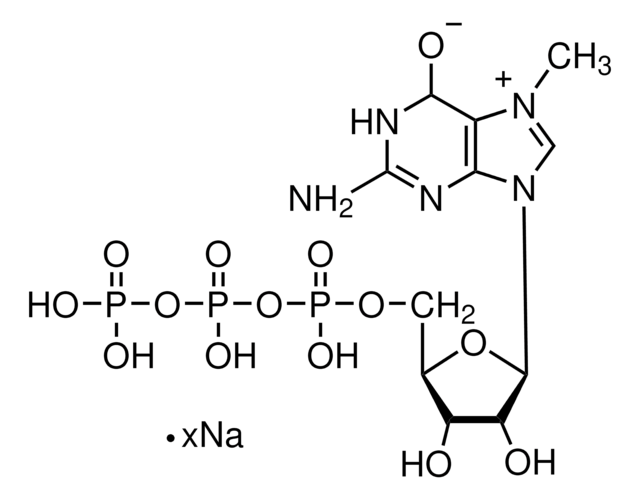 5′-三磷酸 7-甲基鸟苷 钠盐 &#8805;85% (HPLC)