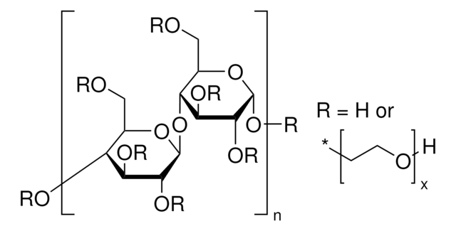 Hydroxyethyl-cellulose viscosity 90-160&#160;cP, 5&#160;% in H2O(25&#160;°C)