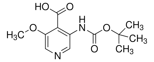 3-(tert-Butoxycarbonylamino)-5-methoxyisonicotinic acid AldrichCPR