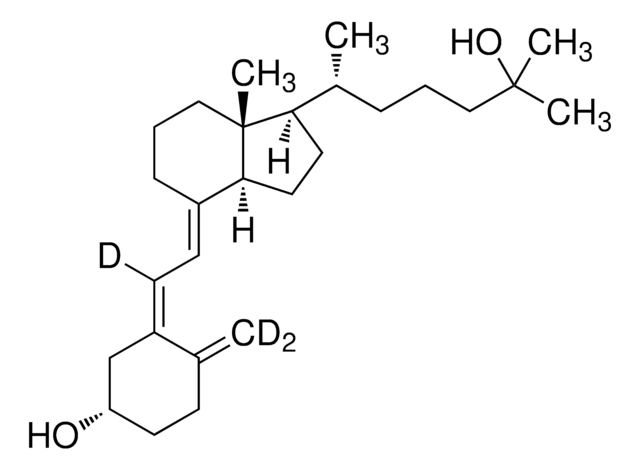 25-Hydroxyvitamin D3 (6,19,19-d3) solution 5&#160;&#956;g/mL in ethanol, 97 atom % D, 98% (CP)