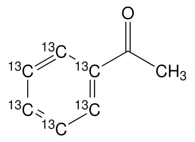 Acetophenone-(ring-13C6) 99 atom % 13C, 99% (CP)