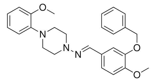 N-(3-(BENZYLOXY)-4-METHOXYBENZYLIDENE)-4-(2-METHOXYPHENYL)-1-PIPERAZINAMINE AldrichCPR
