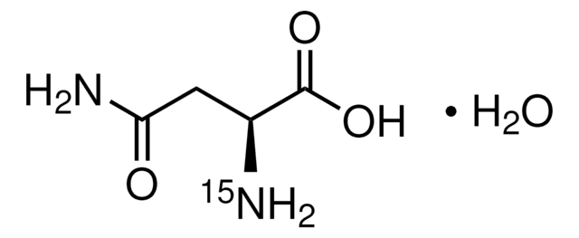 L-Asparagine-(amine-15N) monohydrate 98 atom % 15N