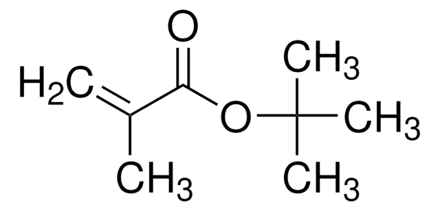 tert-Butyl methacrylate 98%, contains 200&#160;ppm monomethyl ether hydroquinone as inhibitor