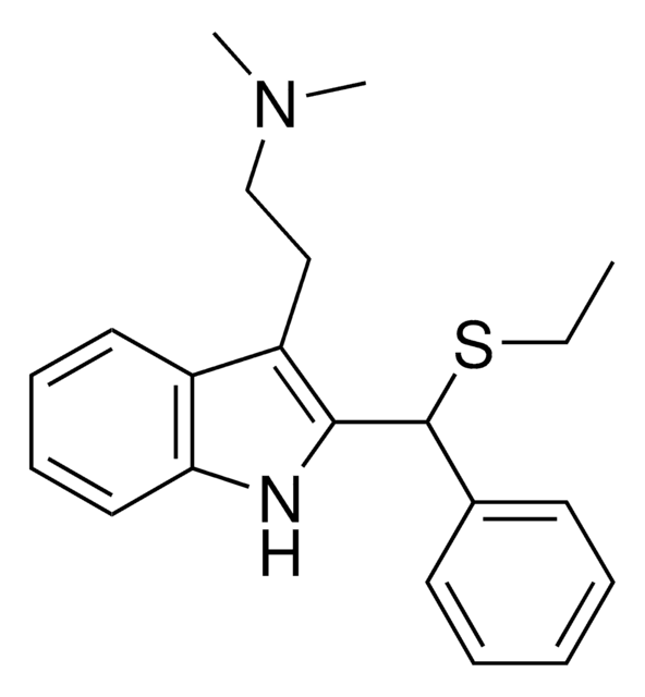 N-(2-{2-[(Ethylsulfanyl)(phenyl)methyl]-1H-indol-3-yl}ethyl)-N,N-dimethylamine AldrichCPR