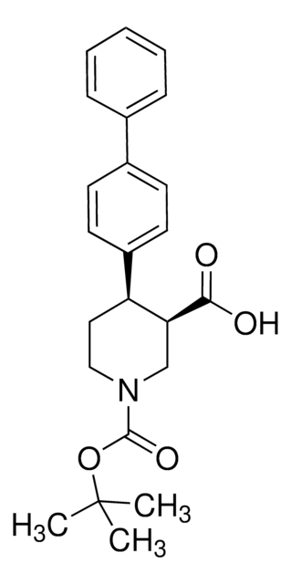 rac-(3R,4R)-4-([1,1&#8242;-Biphenyl]-4-yl)-1-(tert-butoxycarbonyl)piperidine-3-carboxylic acid AldrichCPR