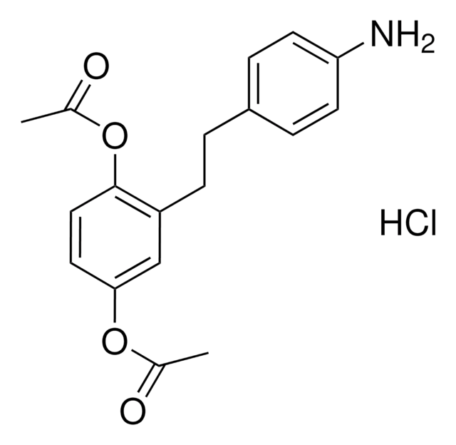 1-(4-AMINOPHENYL)-2-(2,5-DIACETOXYPHENYL)ETHANE HYDROCHLORIDE AldrichCPR
