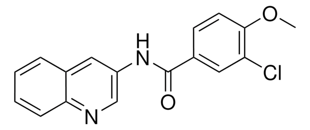 3-CHLORO-4-METHOXY-N-(3-QUINOLINYL)BENZAMIDE AldrichCPR