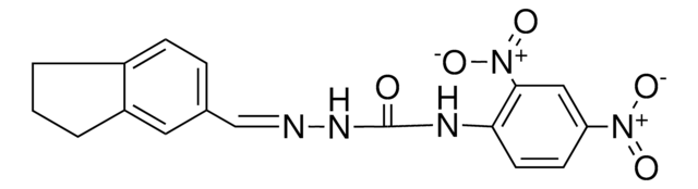 5-INDANCARBOXALDEHYDE 4-(2,4-DINITROPHENYL)-SEMICARBAZONE AldrichCPR