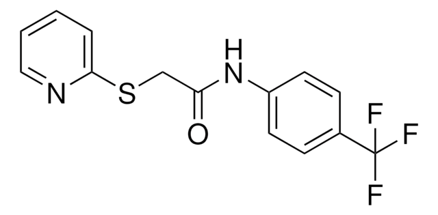 2-(2-PYRIDINYLSULFANYL)-N-(4-(TRIFLUOROMETHYL)PHENYL)ACETAMIDE AldrichCPR