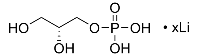 sn -甘油 3-磷酸 锂盐 &#8805;95.0% (TLC)