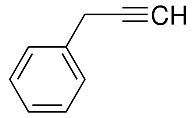 3-Phenyl-1-propyne contains ca.250&#160;ppm BHT as inhibitor, 97%
