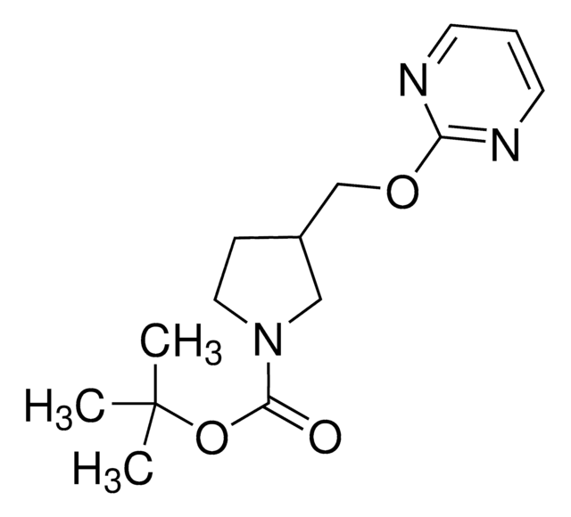 tert-Butyl 3-[(2-pyrimidinyloxy)methyl]-1-pyrrolidinecarboxylate AldrichCPR