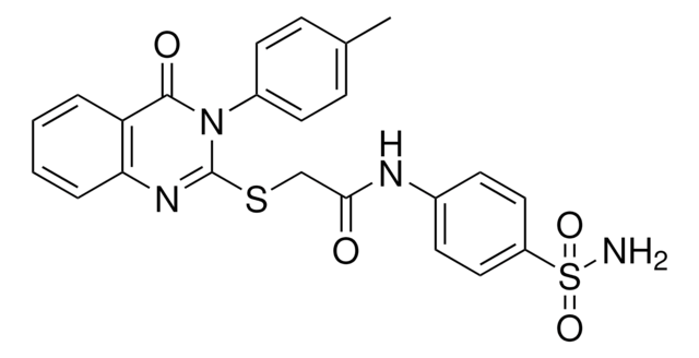 N-[4-(AMINOSULFONYL)PHENYL]-2-{[3-(4-METHYLPHENYL)-4-OXO-3,4-DIHYDRO-2-QUINAZOLINYL]SULFANYL}ACETAMIDE AldrichCPR