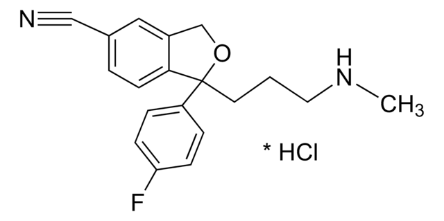 N-去甲基西酞普兰盐酸盐 盐酸盐 溶液 1.0&#160;mg/mL in methanol (as free base), ampule of 1&#160;mL, certified reference material, Cerilliant&#174;