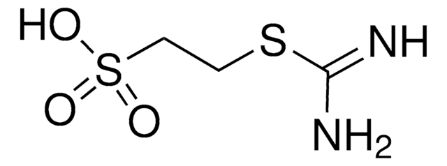 2-{[amino(imino)methyl]sulfanyl}ethanesulfonic acid AldrichCPR