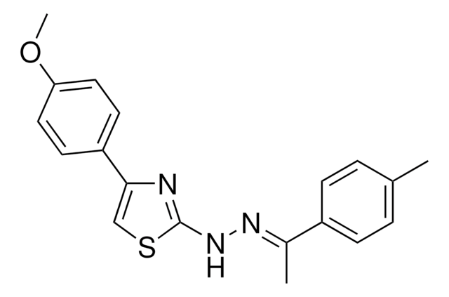 1-(4-METHYLPHENYL)ETHANONE [4-(4-METHOXYPHENYL)-1,3-THIAZOL-2-YL]HYDRAZONE AldrichCPR