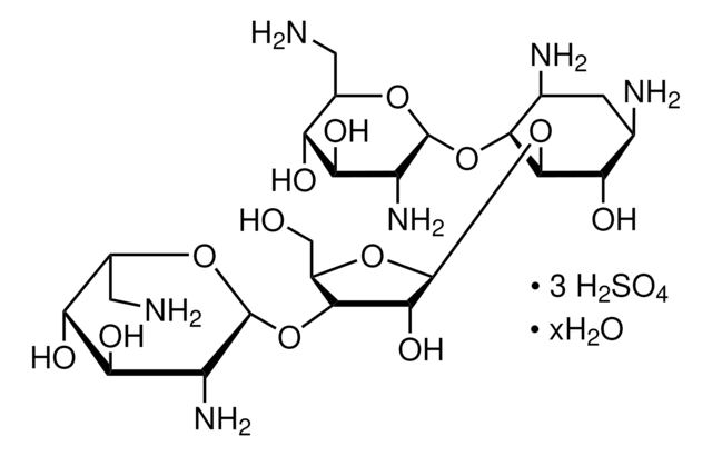 Neomycin trisulfate salt hydrate powder, BioReagent, suitable for cell culture