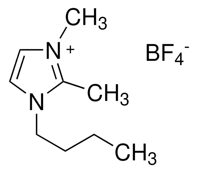 1-Butyl-2,3-dimethylimidazolium tetrafluoroborate for electrochemistry, &#8805;99.0% (HPLC/T)