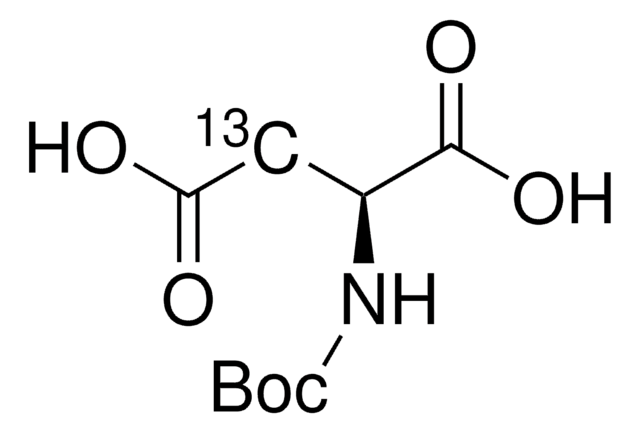 Boc-L-天冬氨酸-3-13C 99 atom % 13C