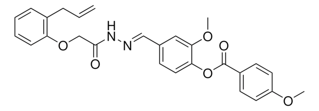 4-(2-((2-ALLYLPHENOXY)ACETYL)CARBOHYDRAZONOYL)-2-METHOXYPHENYL 4-METHOXYBENZOATE AldrichCPR