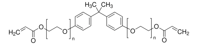 Bisphenol&#160;A ethoxylate diacrylate average Mn ~512, EO/phenol 2