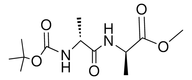 methyl (2R)-2-({(2R)-2-[(tert-butoxycarbonyl)amino]propanoyl}amino)propanoate AldrichCPR