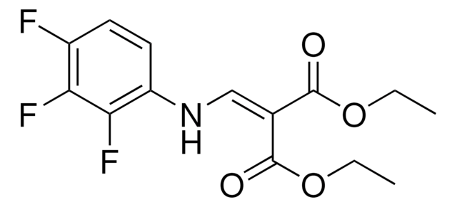 2-((2,3,4-TRIFLUORO-PHENYLAMINO)-METHYLENE)-MALONIC ACID DIETHYL ESTER AldrichCPR