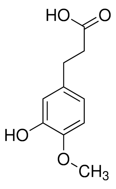 3-(3-hydroxy-4-methoxyphenyl)propionic acid AldrichCPR