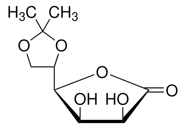 5,6-O-异亚丙基-L-古洛糖酸 &#947;-内酯 &#8805;99.0% (sum of enantiomers, TLC)