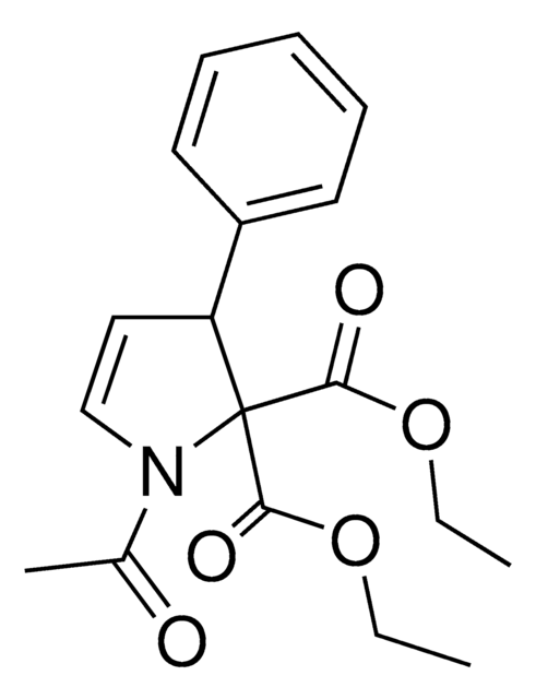 Diethyl 1-acetyl-3-phenyl-1,3-dihydro-2H-pyrrole-2,2-dicarboxylate AldrichCPR