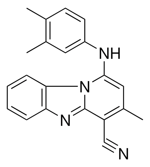 1-(3,4-DIMETHYL-PHENYLAMINO)3-ME-BENZO(4,5)IMIDAZO(1,2-A)PYRIDINE-4-CARBONITRILE AldrichCPR