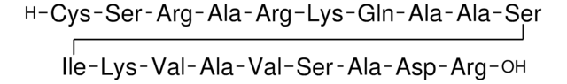 Cys-Ser-Arg-Ala-Arg-Lys-Gln-Ala-Ala-Ser-Ile-Lys-Val-Ala-Val-Ser-Ala-Asp-Arg &#8805;90% (HPLC)