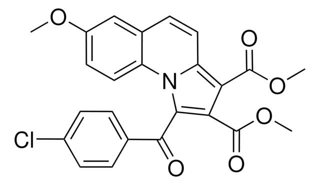 DIMETHYL 1-(4-CHLOROBENZOYL)-7-METHOXYPYRROLO(1,2-A)QUINOLINE-2,3-DICARBOXYLATE AldrichCPR