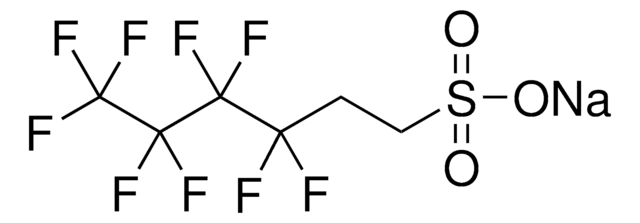 Sodium 1H,1H,2H,2H-perfluorohexanesulfonate certified reference material, TraceCERT&#174;, Manufactured by: Sigma-Aldrich Production GmbH, Switzerland
