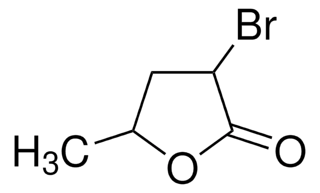 &#945;-Bromo-&#947;-valerolactone, mixture of cis and trans 97%