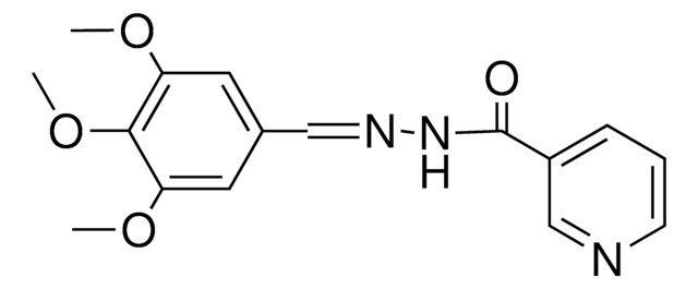NICOTINIC ACID (3,4,5-TRIMETHOXYBENZYLIDENE)-HYDRAZIDE AldrichCPR