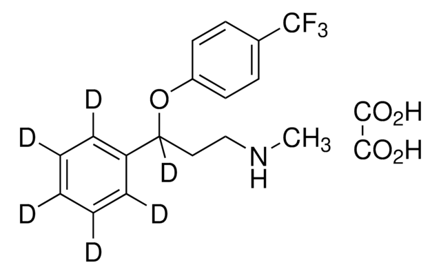 Fluoxetine-D6 100&#160;&#956;g/mL in methanol (as free base), ampule of 1&#160;mL, certified reference material, Cerilliant&#174;