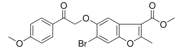 ME 6-BR-5-(2-(4-METHOXYPHENYL)-2-OXOETHOXY)-2-METHYL-1-BENZOFURAN-3-CARBOXYLATE AldrichCPR