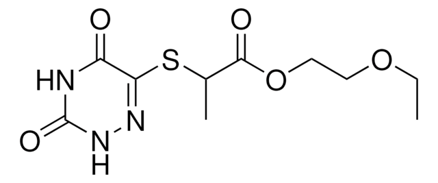 2-ETHOXYETHYL 2-[(3,5-DIOXO-2,3,4,5-TETRAHYDRO-1,2,4-TRIAZIN-6-YL)SULFANYL]PROPANOATE AldrichCPR