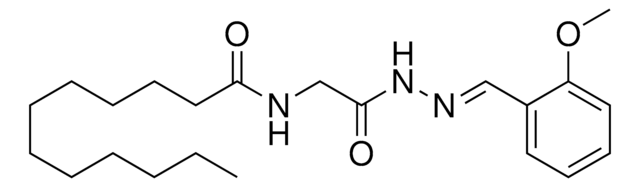 N-(2-(2-(2-METHOXYBENZYLIDENE)HYDRAZINO)-2-OXOETHYL)DODECANAMIDE AldrichCPR
