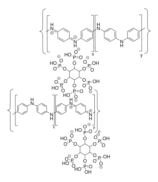 High surface area conducting polyaniline