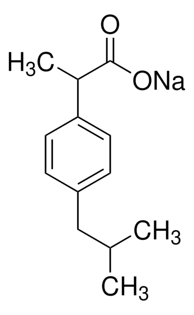 Ibuprofen sodium salt analytical standard, &#8805;98% (GC)