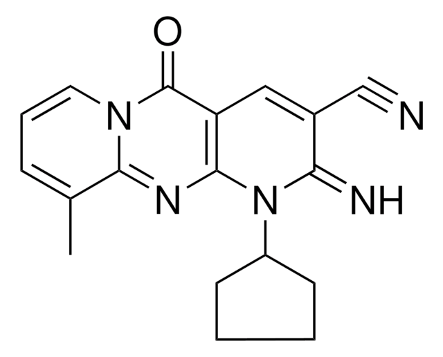 1-CYCLOPENTYL-2-IMINO-10-METHYL-5-OXO-1,5-DIHYDRO-2H-DIPYRIDO[1,2-A:2,3-D]PYRIMIDINE-3-CARBONITRILE AldrichCPR