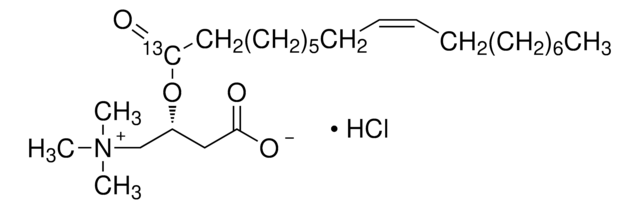 油酰基-1-13C-L-肉毒碱 盐酸盐 99 atom % 13C