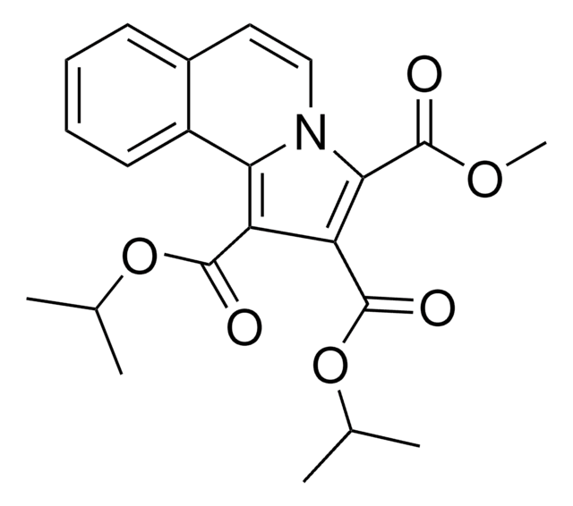 1,2-DIISOPROPYL 3-METHYL PYRROLO(2,1-A)ISOQUINOLINE-1,2,3-TRICARBOXYLATE AldrichCPR