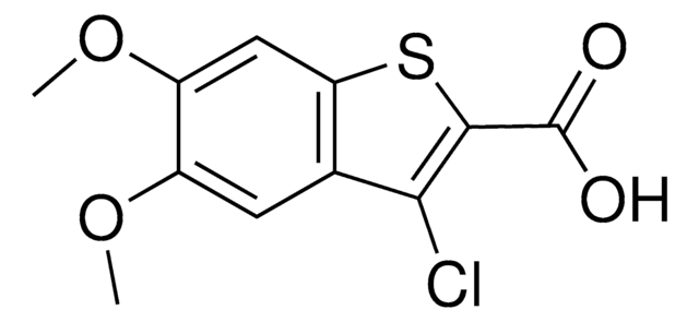 3-chloro-5,6-dimethoxy-1-benzothiophene-2-carboxylic acid AldrichCPR