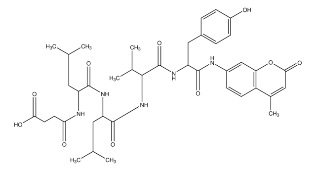 N-琥珀酰-Leu-Leu-Val-Tyr-7-氨基-4-甲基香豆素 &#8805;90% (HPLC)